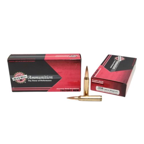 Black Hills .338 Lapua Magnum 250 Grain Sierra MatchKing – 20 Rounds (Box) [NO TAX outside Texas]