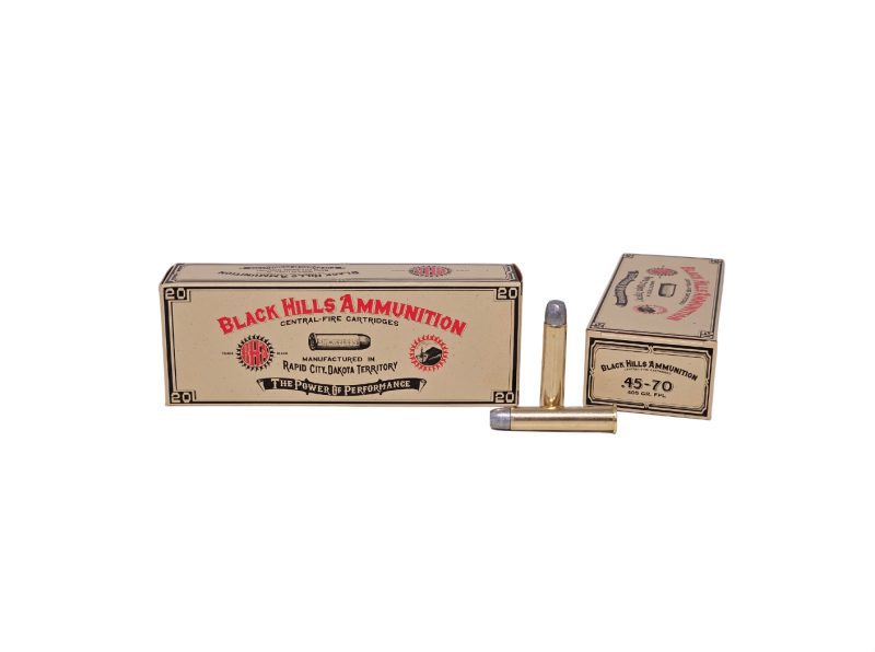 Black Hills Cowboy Action .45 70 Govt 405 Grain Flat Point Lead